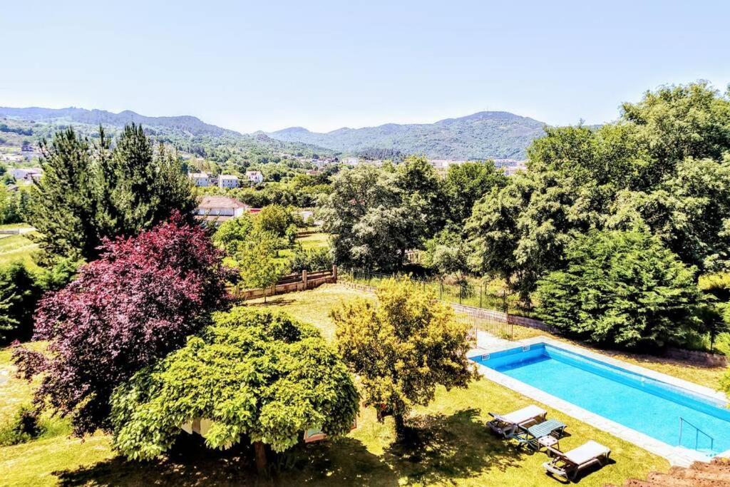 Espectacular Casa Con Piscina En Allariz Kültér fotó