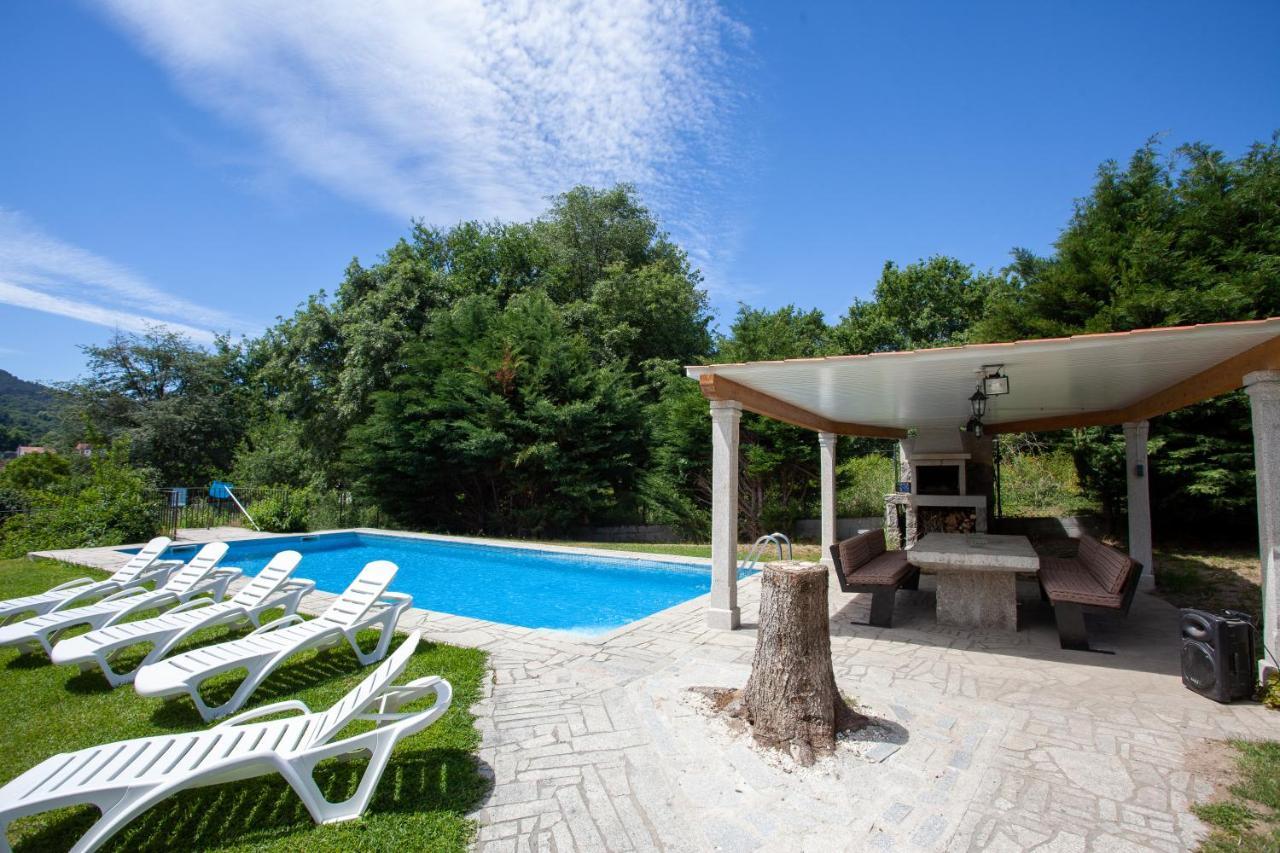 Espectacular Casa Con Piscina En Allariz Kültér fotó